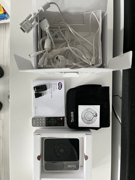 Nowy Projektor / Rzutnik BenQ Jobee GP3 Mini Biało Czarny