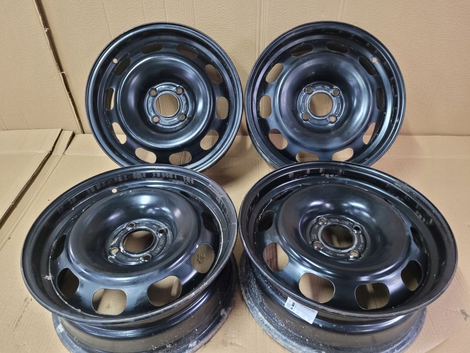 4 x felga stalowa peugeot oe 9825016480 6.5 x 16 4x108 et 38