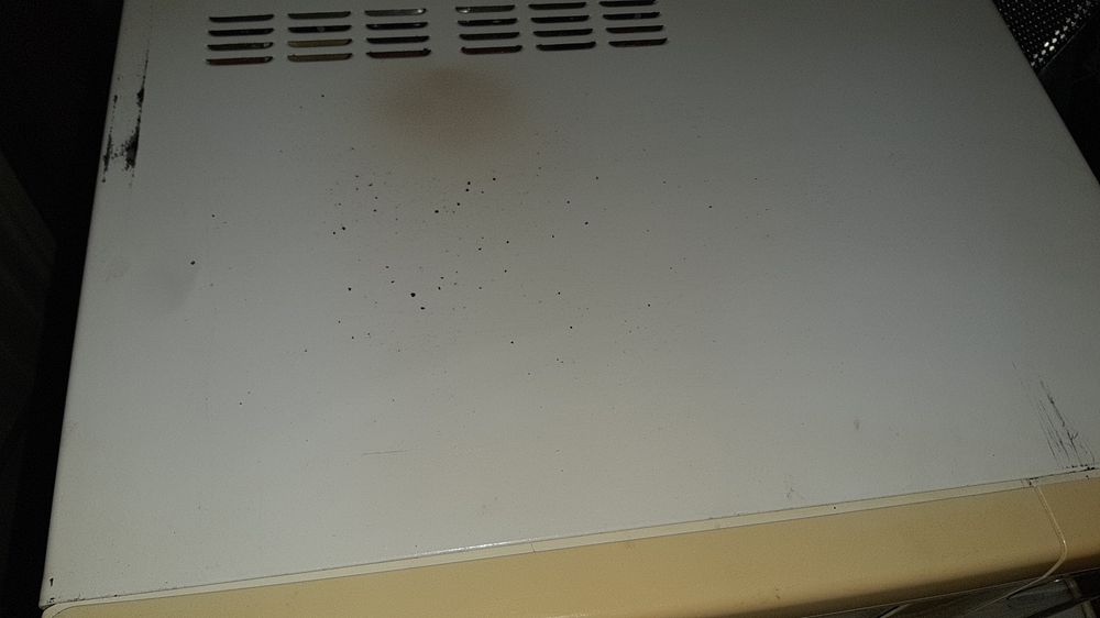 Microondas Sanyo a funcionar muito bem