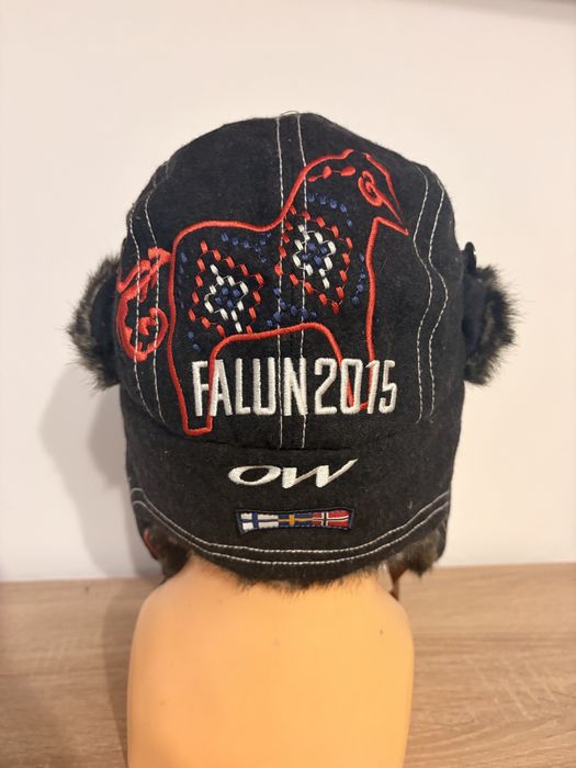 Limitowana Czapka Uszanka by  OW – Falun 2015 roz,uniwersalny unisex