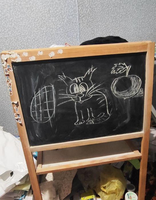 Мольберт дитячий двосторонній