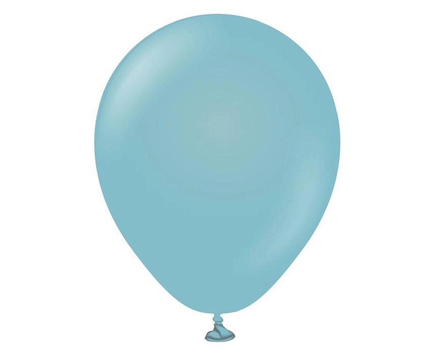 Balony Kalisan retro niebieskie szkło 100szt Kalisan oprawa: folia