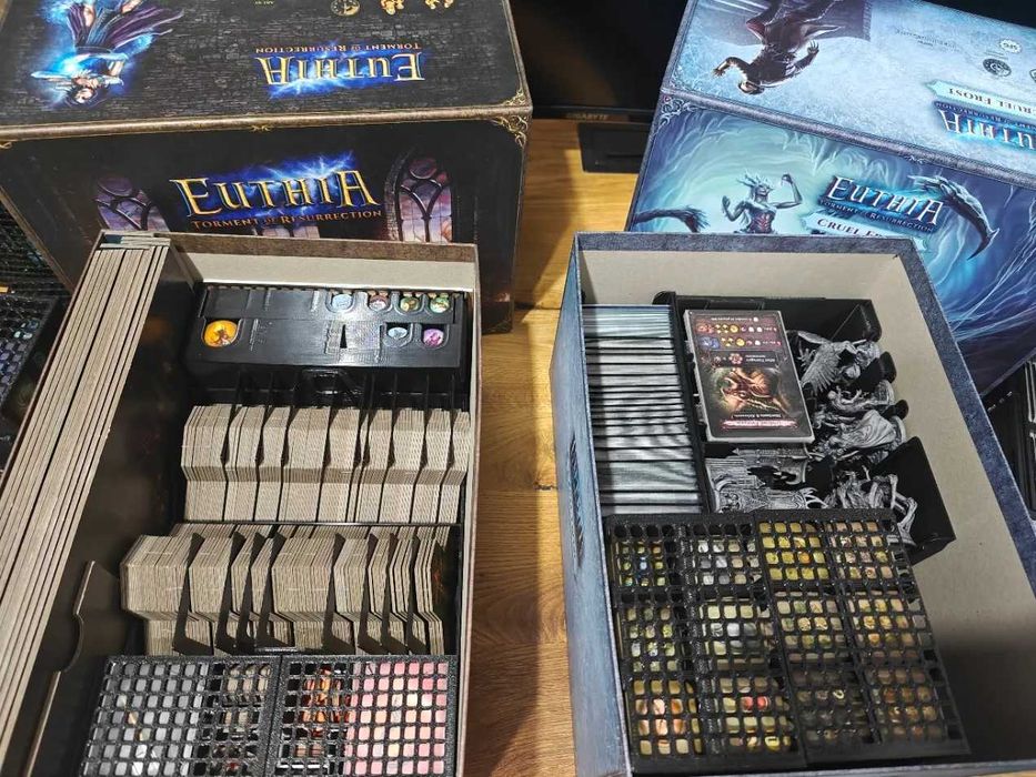 Insert 3D do gry planszowej Euthia (z wszystkimi dodatkami)
