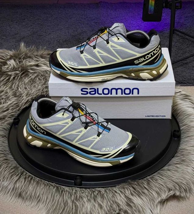 !!WOW!! Кросівки Salomon S-LAB XT6 Blue Grey | кроссовки саломон с лаб