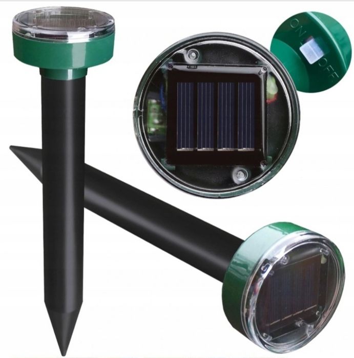 2 x odstraszacz solarny  krety , gryzoni, kretów
