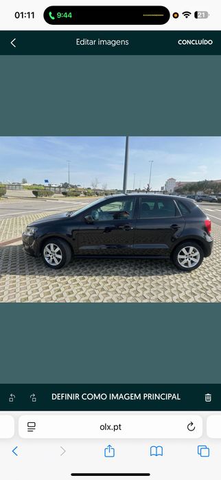 Carro com revisão feita