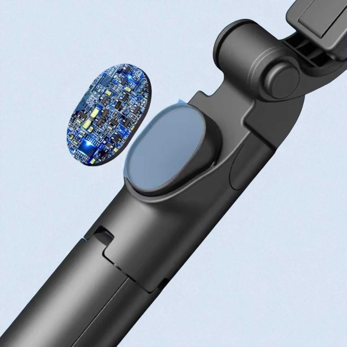 Селфі палка для телефону монопод трипод штатив з кнопкою для селфі