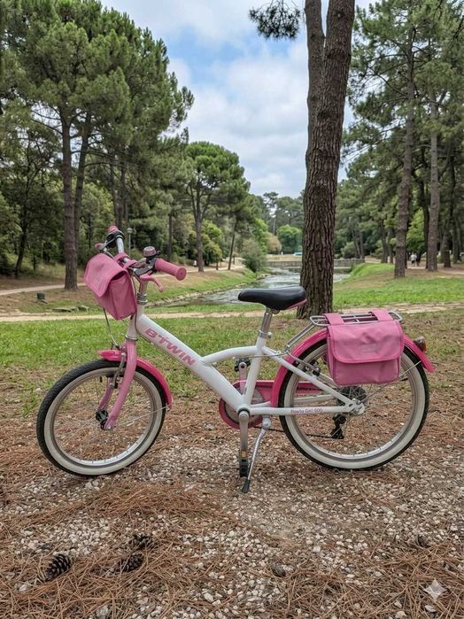 Bicicleta de Criança B'TWIN Docto Girl 500 (Roda 16)