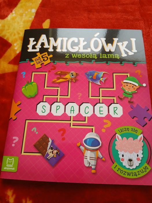 Łamigłówki z wesołą lamą 5+