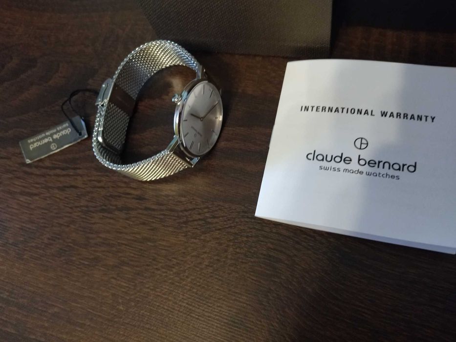 Zegarek CLAUDE BERNARD Slim Line 20214 3M AIN Swiss made watches