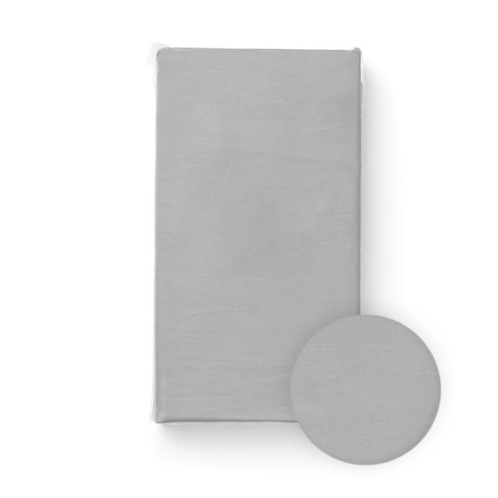 Prześcieradło jersey 60X120 ciemny szary - Bocioland