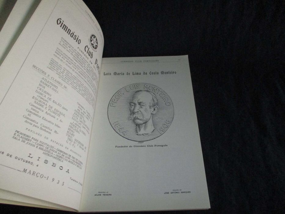 Livro do 1º Centenário 1875 a 1975 Ginásio Clube Português
