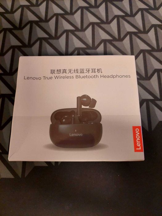 Auriculares Bluetooth Lenovo Sem Fios Compatível iPhone Android