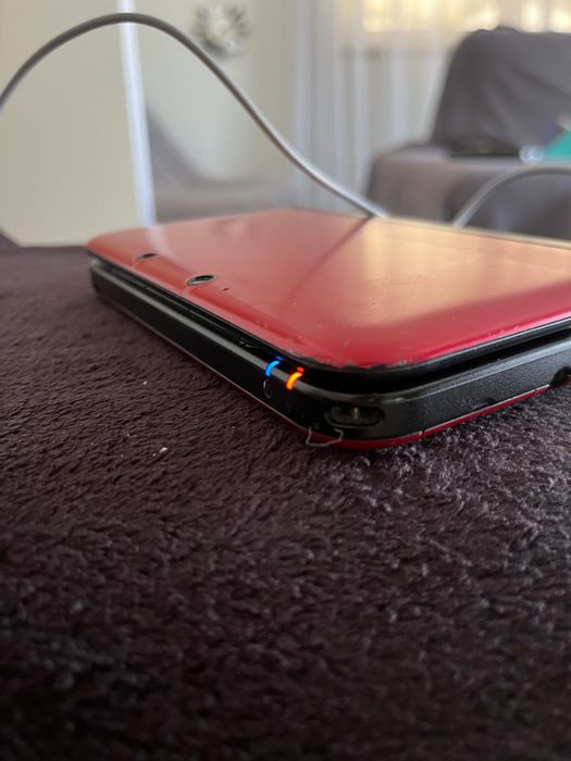 nitendo 3DS XL vermelha