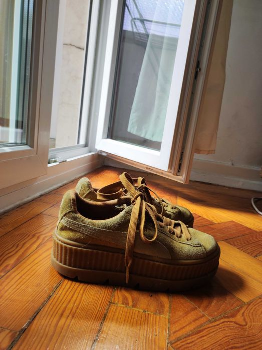 Puma ténis NR. 36 com plataforma