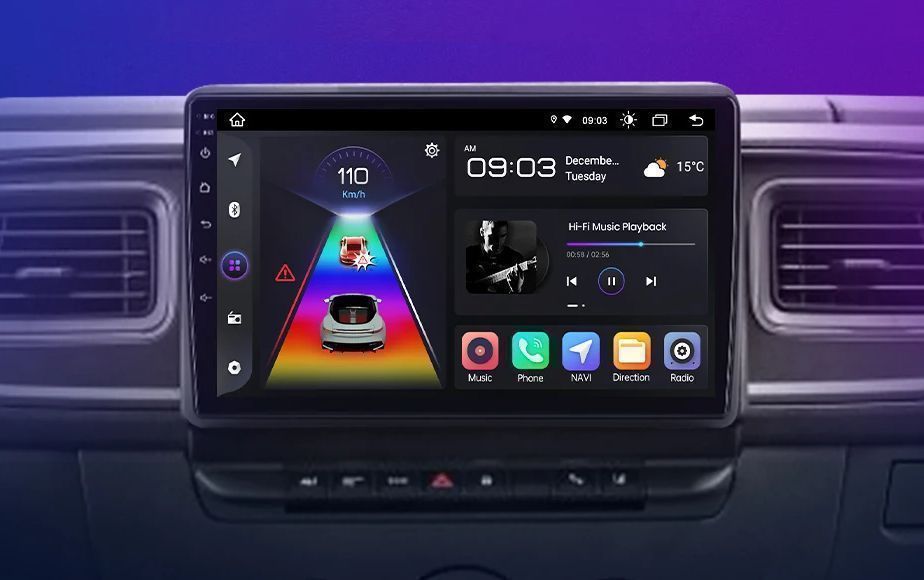 Renault Master / NV400 – Radio Android 9” CarPlay