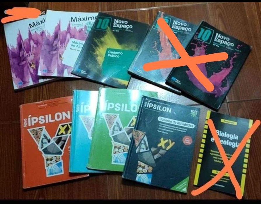 Manuais escolares para 10 ano