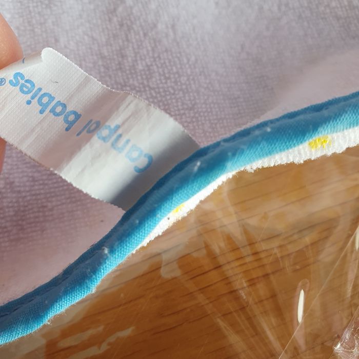 Śliniak bawełniany frotte canpol miś