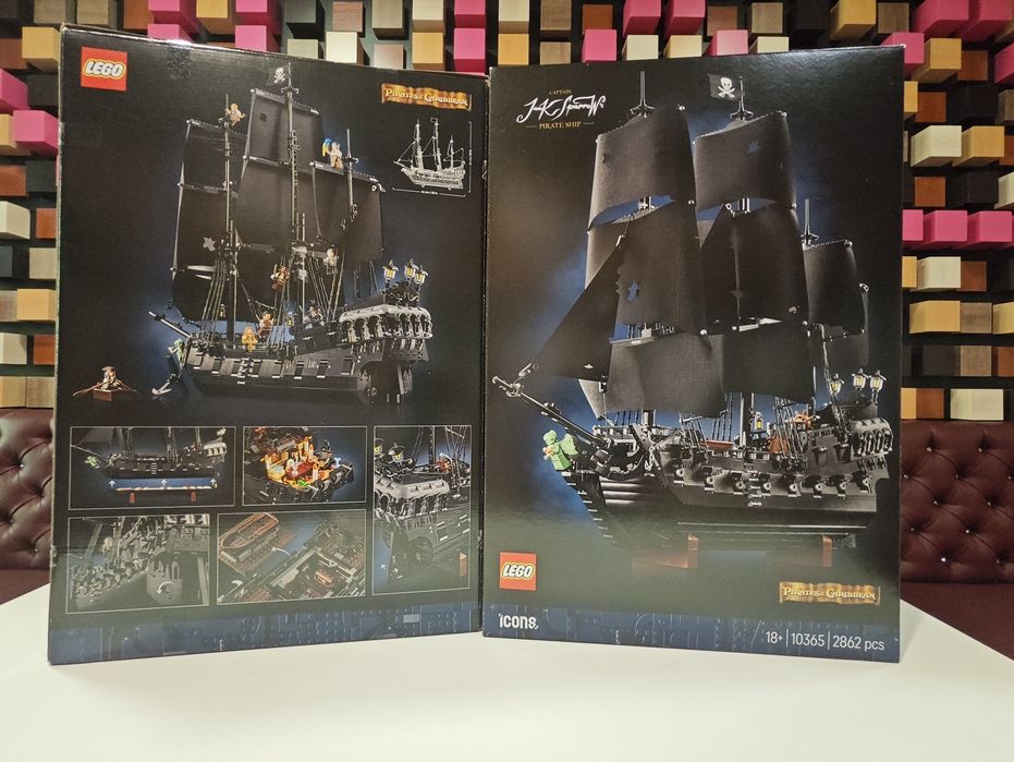 LEGO ICONS 10365 Корабель Чорна Перлина. Pirates of the Caribbean