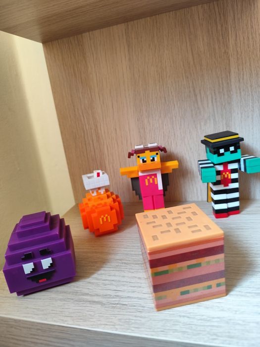 Coleção Minecraft do McDonald's