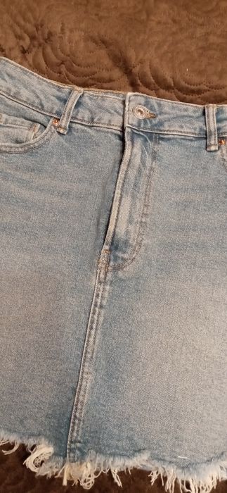 Jeansowa spódnica mini Bershka rozm. 36
