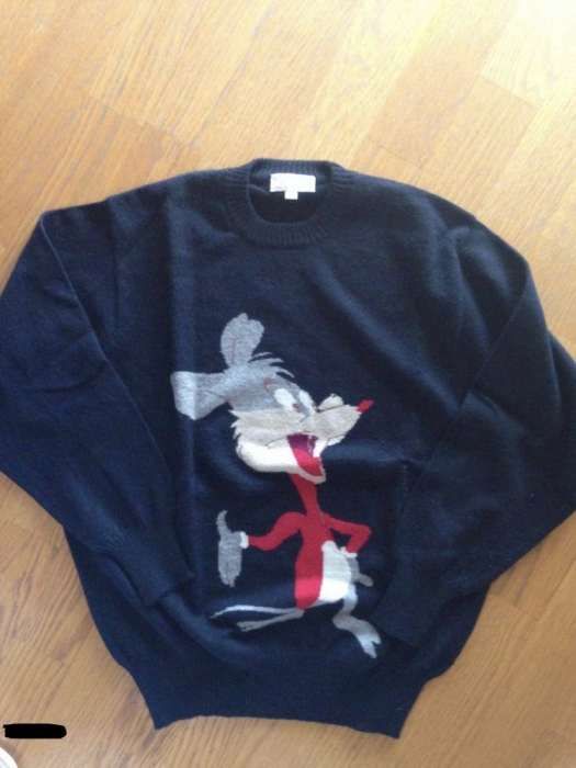 Camisola cachemira com boneco