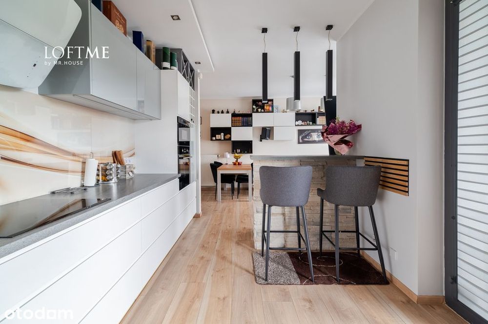 Przestronny apartament między naturą a miastem.
