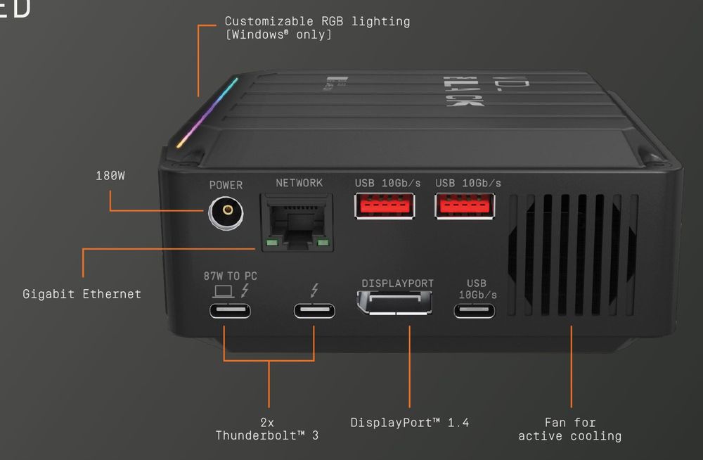 Docking Station WD Thunderbolt 2T SSD - como nova