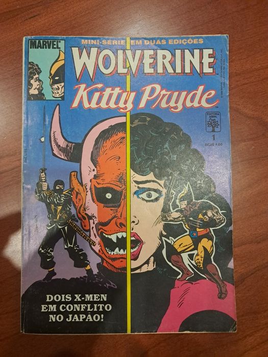 Wolverine e Kitty Prudêncio 1 Abril