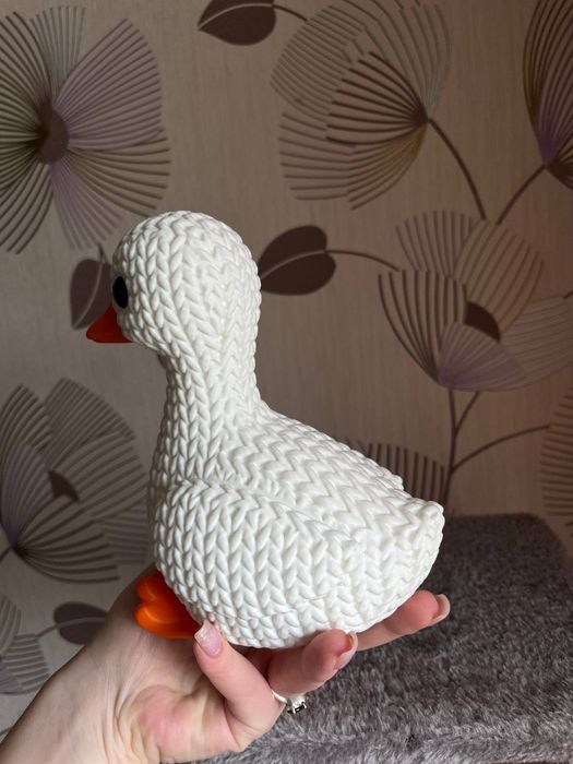 3D фігурка гусака, дуже гарний гусь, мініатюра