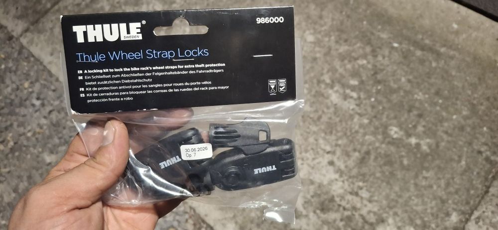 Thule 986 wheel strap locks - blokada pasków
