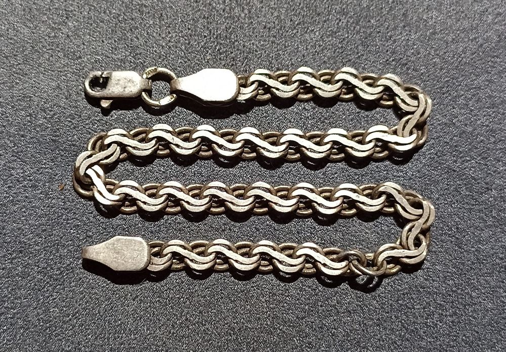 Серебряный Браслет Бисмарк