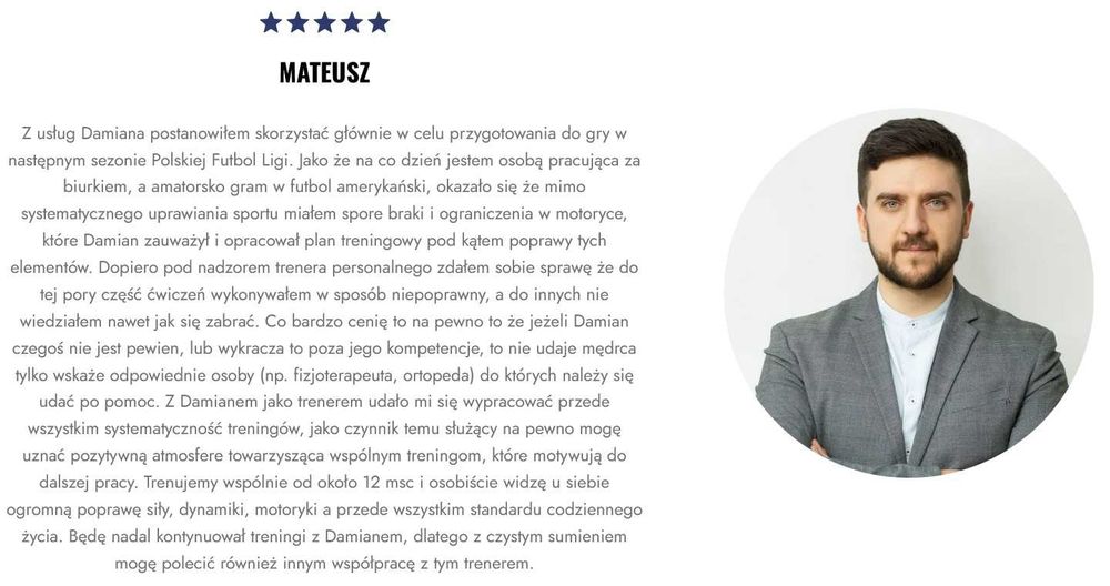 Popraw formę i zdrowie | Trener Personalny – Praga Południe (Zdrofit)