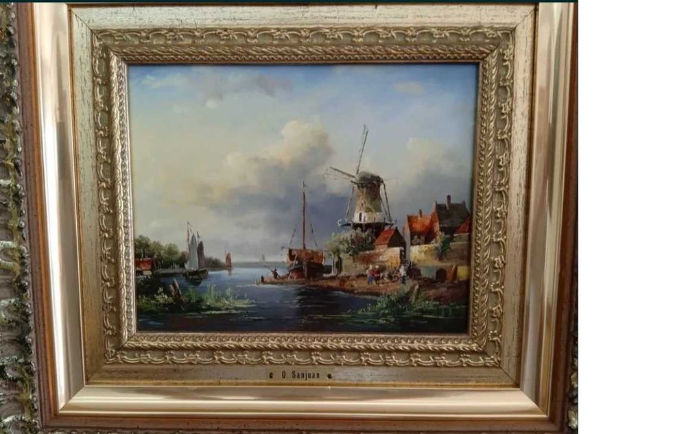 Pintura a óleo de autor