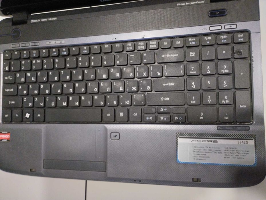 Ноутбук Acer Aspire 5542 G .