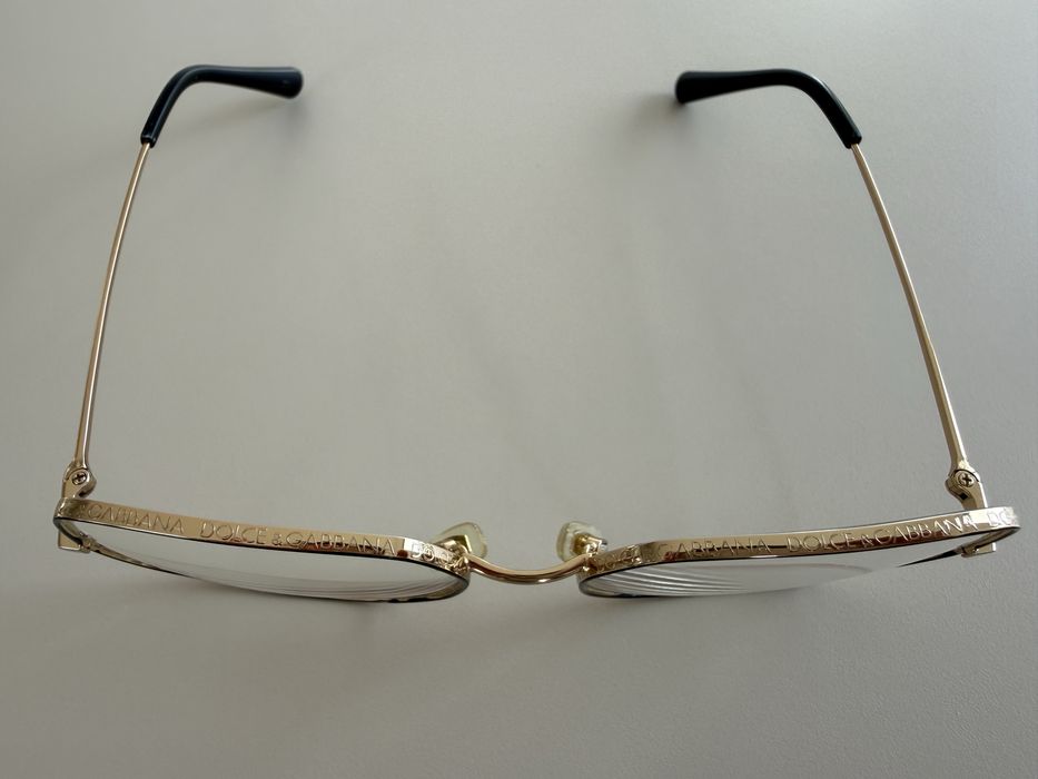 Oprawki Dolce&Gabbana złote