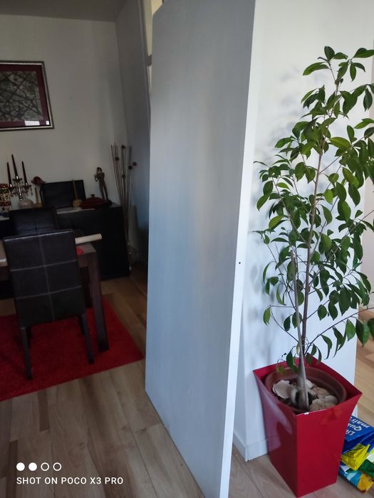 Porta branca de madeira 90/200