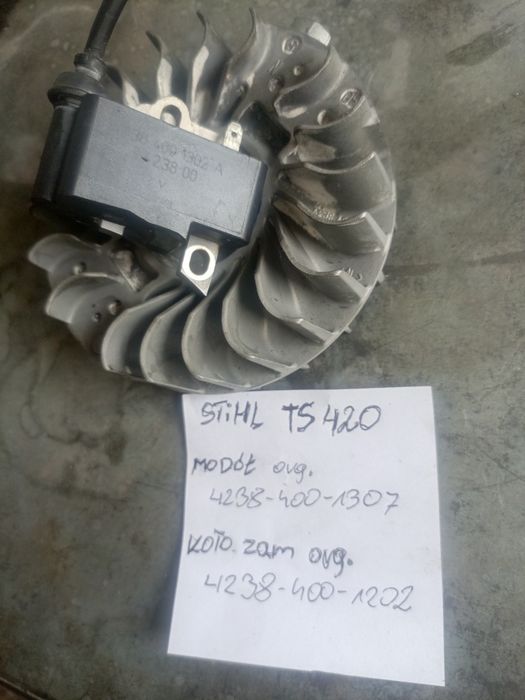 Sprzedam Moduł + koło zamachowe przecinarki Stihl TS 420