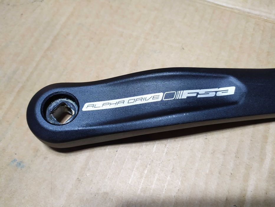 FSA Alpha Drive ramię korby E-bike 170mm Kwadrat  Polecam