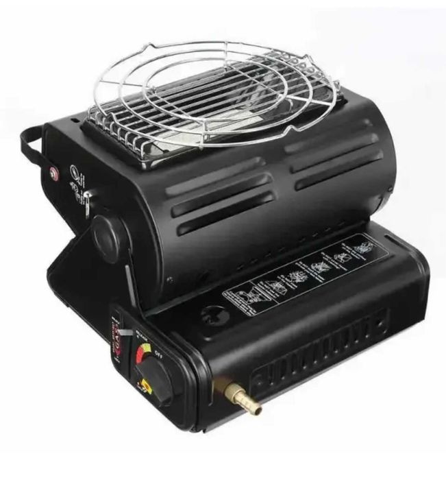 Плитка- нагрівач трансформер газовий Flinke, 2 кВт, з перехідником