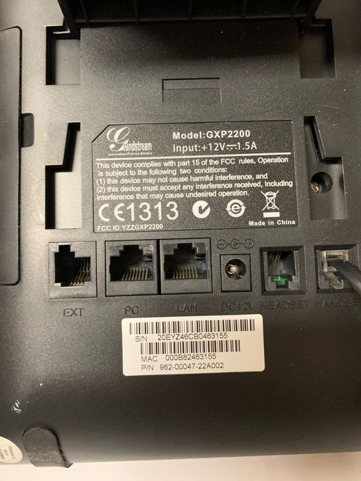 Telefon stacjonarny Grandstream GXP2200