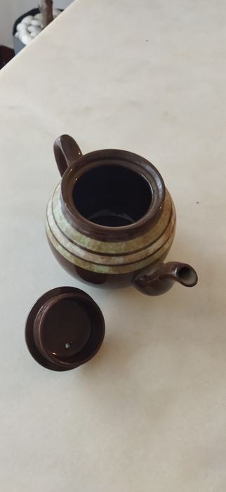Bule Vintage England Teapot Sadler Brown