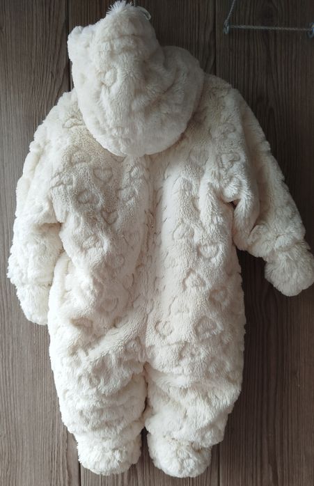 Теплий плюшевий комбінезон Mothercare 3–6 міс