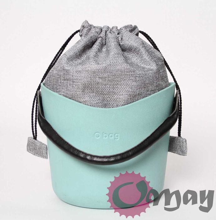 Organizer OBAG BASKET obasket szara struktura elegancka VIP OMAY