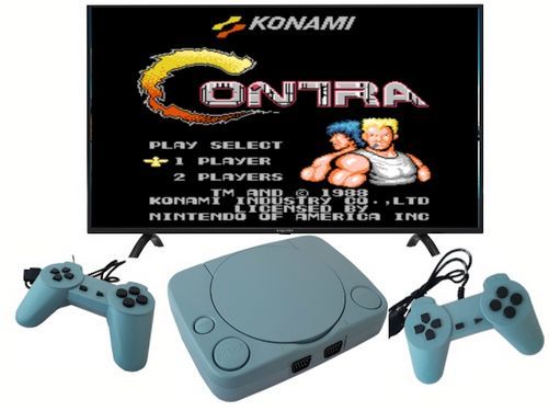 Konsola Tv Retro Na Kartridż Dyskietke + Pistolet