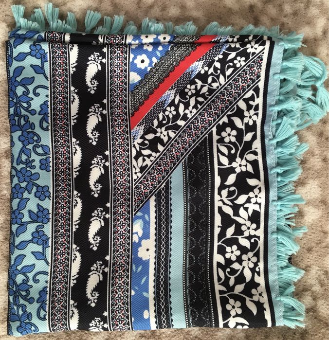 Chusta boho w etniczne wzory