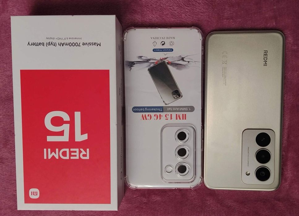 Sprzedam telefon  Xiaomi Redmi 15 4g