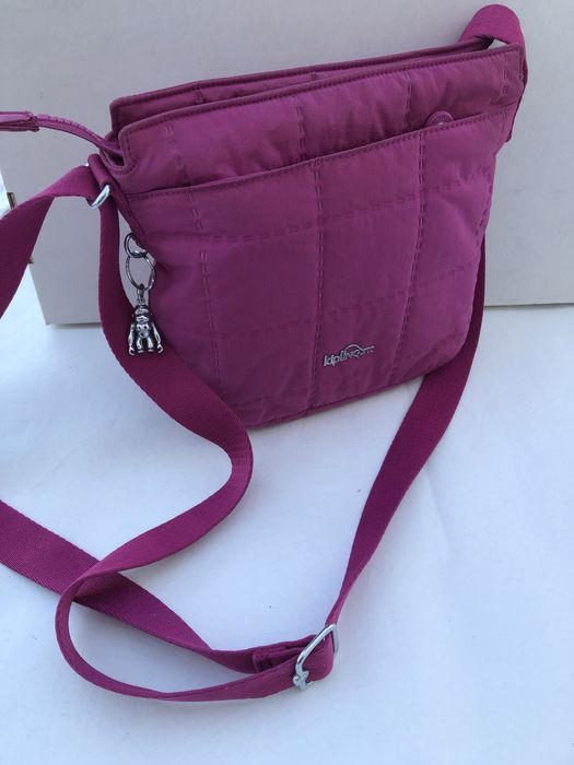 Сумка Kipling pink мавпа металева