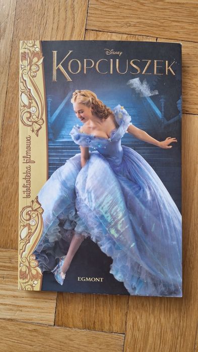 Książeczka Kopciuszek Biblioteka filmowa mały format Disney