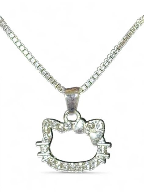 Подарунковий набір Hello kitty каблучка з підвіскою